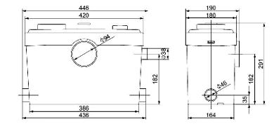 WL750B dimension drawing from the 2026 catalog